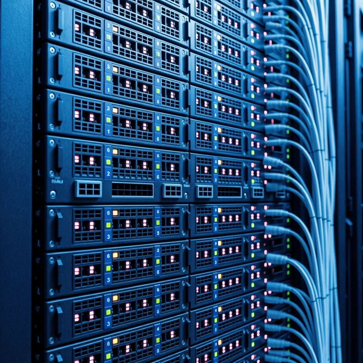 Secure server infrastructure architecture